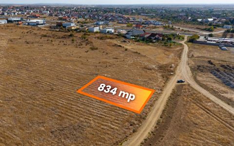 Teren 834 mp Giarmata | Posibilitate construire duplex | Comision 0%