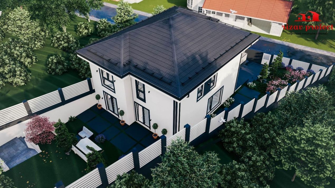 🏡 Casă la roșu, D+P+E, 223 mpu, teren 10 ari – fotografia 3 din 19