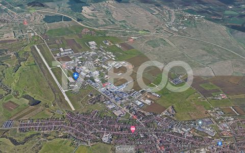 Teren intravilan 6796 mp deschidere 26m in Sibiu zona Industriala Vest
