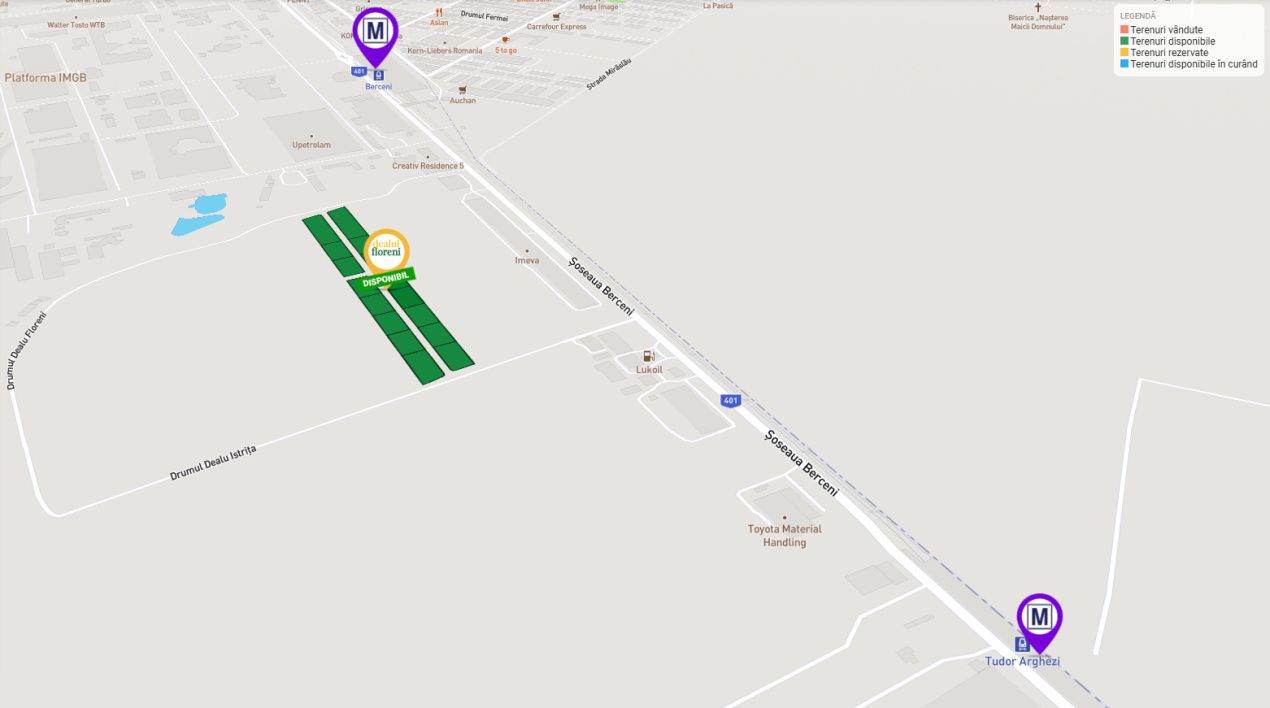 Teren Intravilan Autorizatie P+5 | Dealul Floreni Metrou Berceni – fotografia 4 din 8