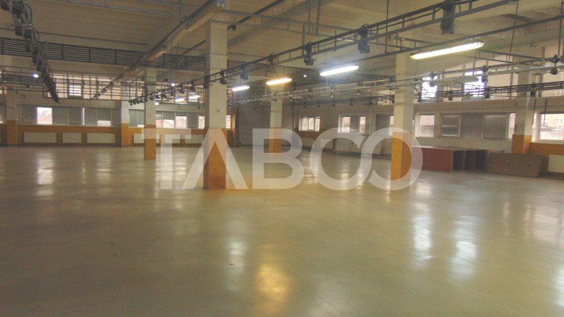 Spatiu industrial in hala cu lift 800 mp zona Centrala in Sibiu – fotografia 1 din 11