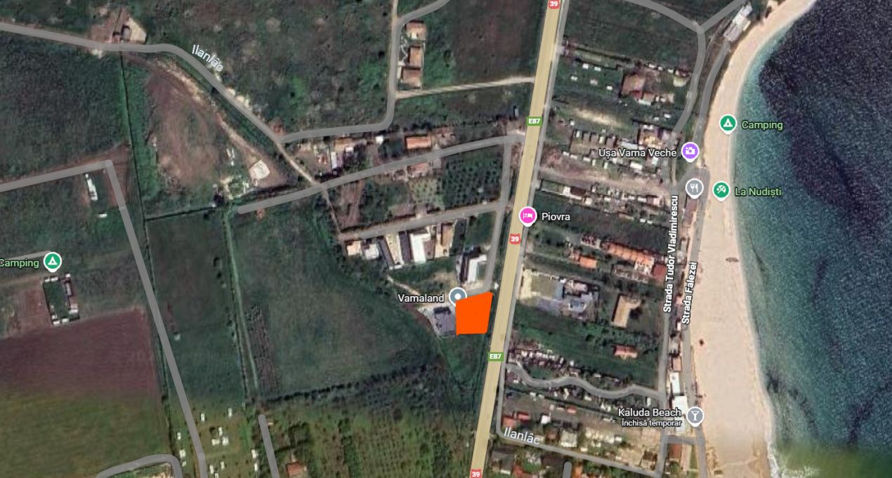 Teren de vanzare, Vama Veche la DN, 506mp, dubla deschidere, 160ml pana la plaja – fotografia 5 din 5