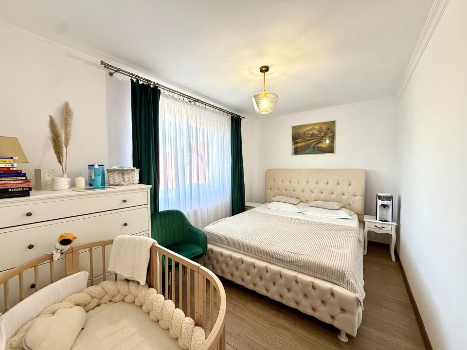 Triplex modern, 3 camere, 77 mp utili, mobilat/utilat - Sanandrei – fotografia 1 din 13