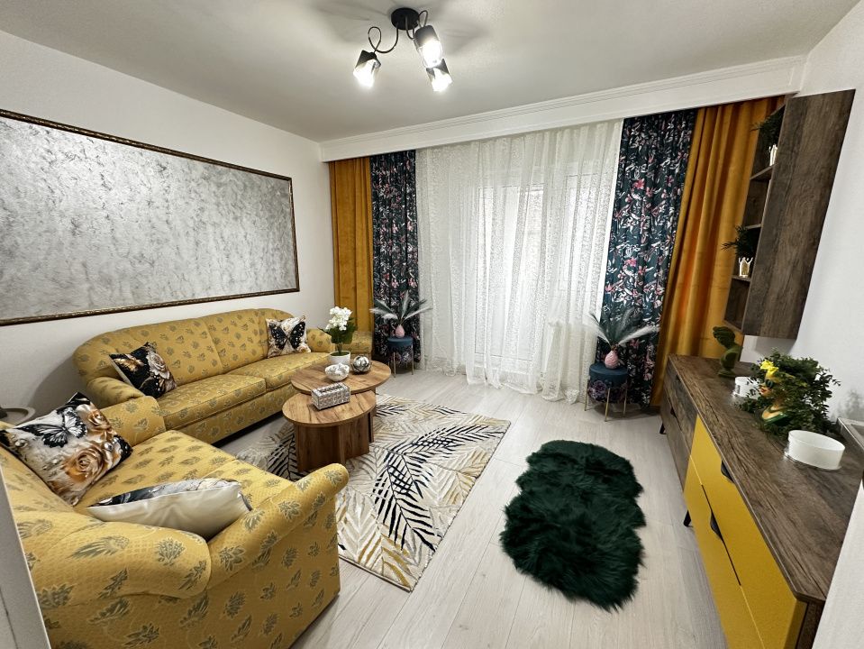 Apartament 2 camere Deco 57 mp. 2 Balcoane Boxa Finisat Mobilat SubStadion – fotografia 4 din 57