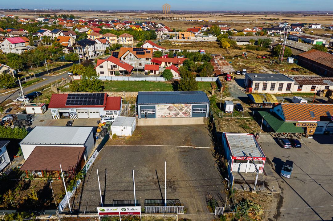 Hală 200 mp, teren 1.350 mp, acces direct DN6 – Remetea Mare – fotografia 2 din 15