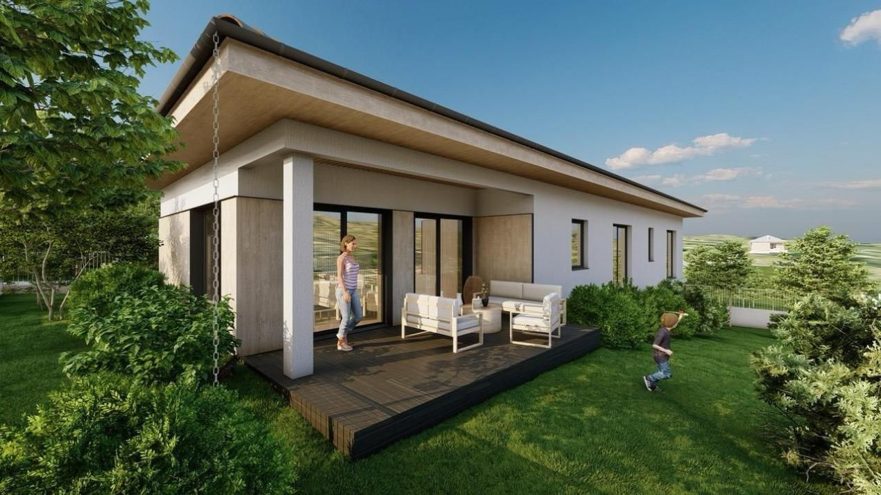 Casă individuală modernă cu garaje și teren 503mp – Chinteni – fotografia 3 din 17