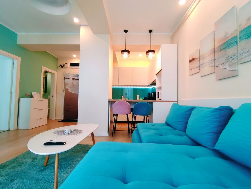 APARTAMENT PREMIUM DE INCHIRIAT CU 2 CAMERE| VEDERE LA LAC |MAMAIA  NORD – fotografia 9 din 15