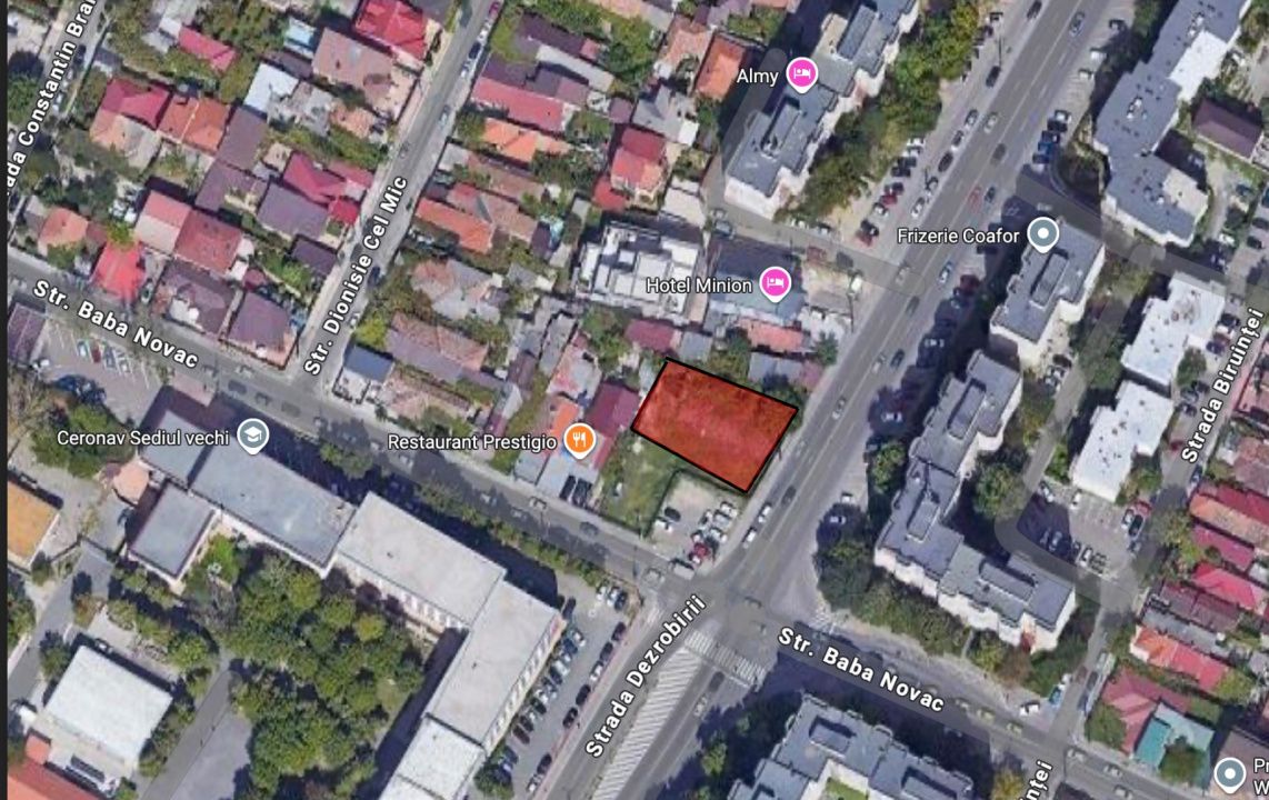 Dezrobirii-Oportunitate investiție, Teren in zona Institutului de Marina, 985 mp – fotografia 1 din 4