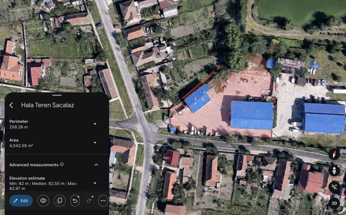 HALĂ DE VÂNZARE SĂCĂLAZ – 4.053 MP TEREN – fotografia 1 din 10