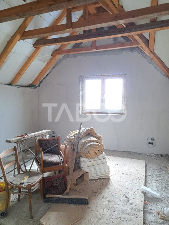 Casa de vanzare individuala cu 500 mp teren liber Gusterita Sibiu – fotografia 6 din 9