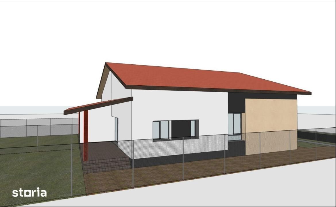 Duplex in Sacalaz | 3 camere | Terasa acoperita | Toate utilitatile | – fotografia 4 din 11