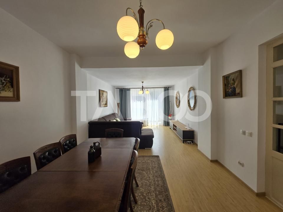 Apartament 4 camere de inchiriat 140 mp cu garaj zona Rahovei Sibiu – fotografia 10 din 26