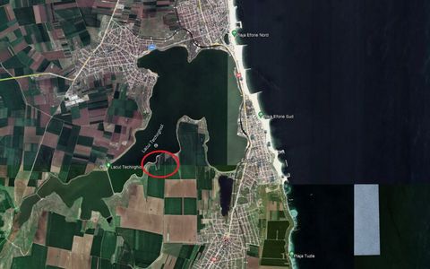 Teren de vanzare in Tuzla pe malul lacului sarat Techirghiol