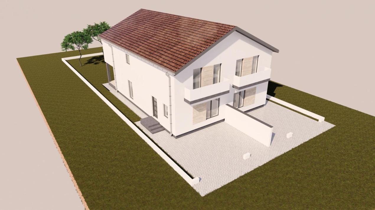 Duplex cu 4 camere, 100 mp utili, 10 mp terasa, 305 mp teren  - Sag – fotografia 4 din 5