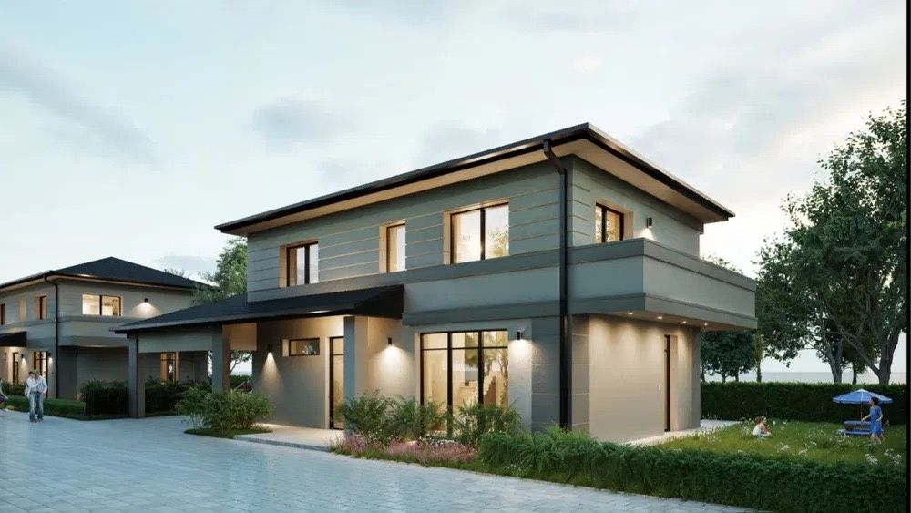 Casă individuală nZEB, 125 mp utili, garaj și teren 445 mp | Florești – fotografia 9 din 13