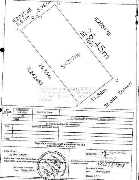 Teren 317MP | Straulesti | Langa padure | Proiect | Autorizat | – fotografia 7 din 7