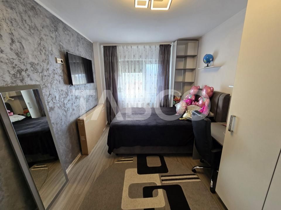 Apartament 3 camere mobilat 2 bai balcon pivnita Mihai Viteazul Sibiu – fotografia 16 din 18