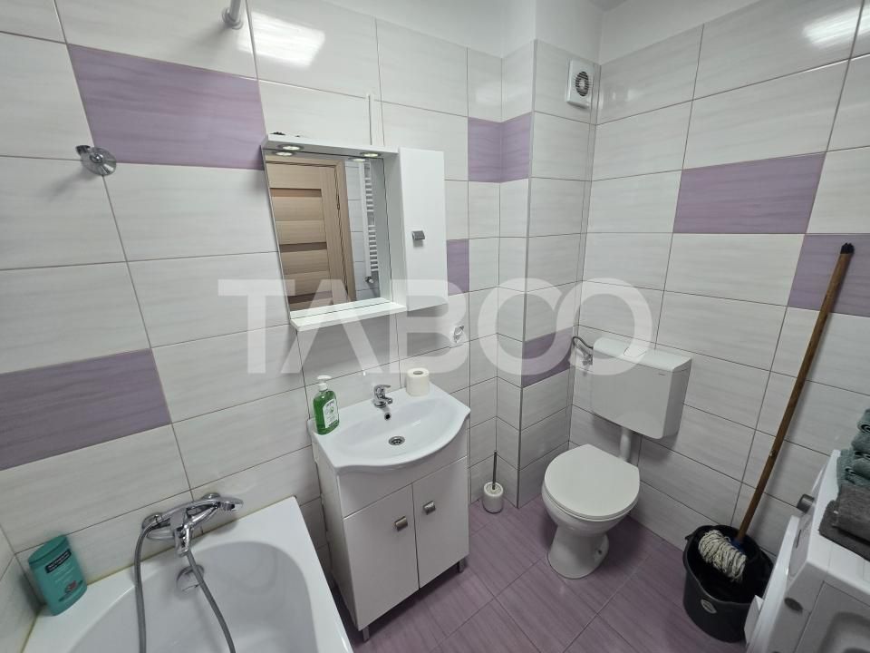 Apartament 2 camere de inchiriat decomandat 54 mp zona Lupeni Sibiu – fotografia 12 din 14