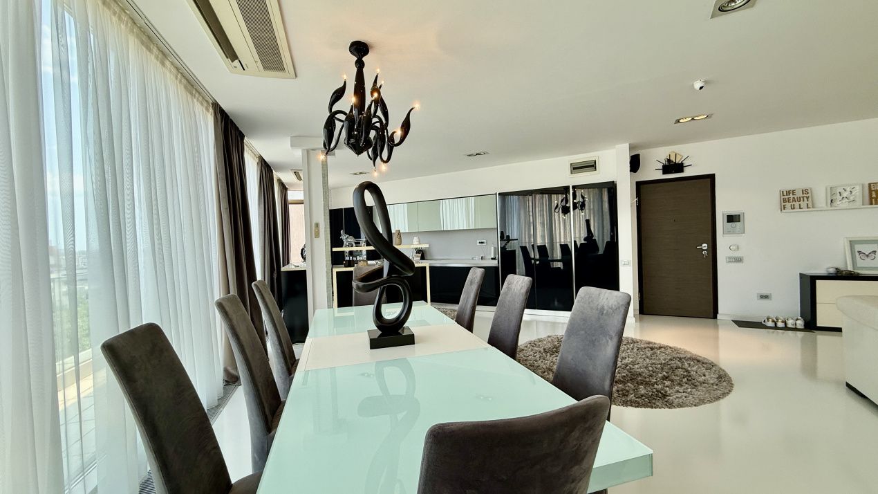 Penthouse UNIC 204 mp totali in Tomis Nord Constanta mobilat si utilat – fotografia 38 din 38