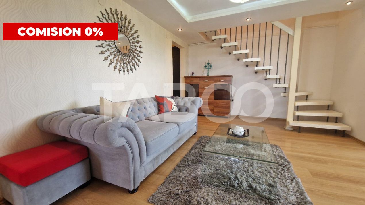 Apartament 4 camere 100 mp utili de vanzare in Sibiu zona Strand – fotografia 1 din 21