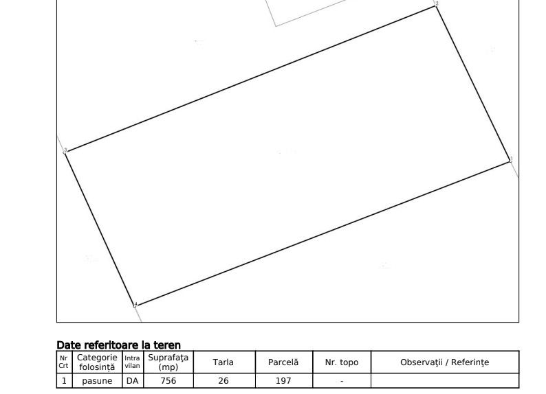 Teren pentru constructie Chinteni, zona Lacurilor front la 2 strazi – fotografia 3 din 7