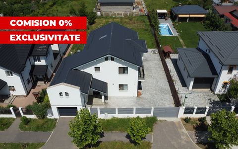 ✨Buftea-Vila individuala 4 camere,3 bai, P+1E, 270mp utili, teren 990mp✨