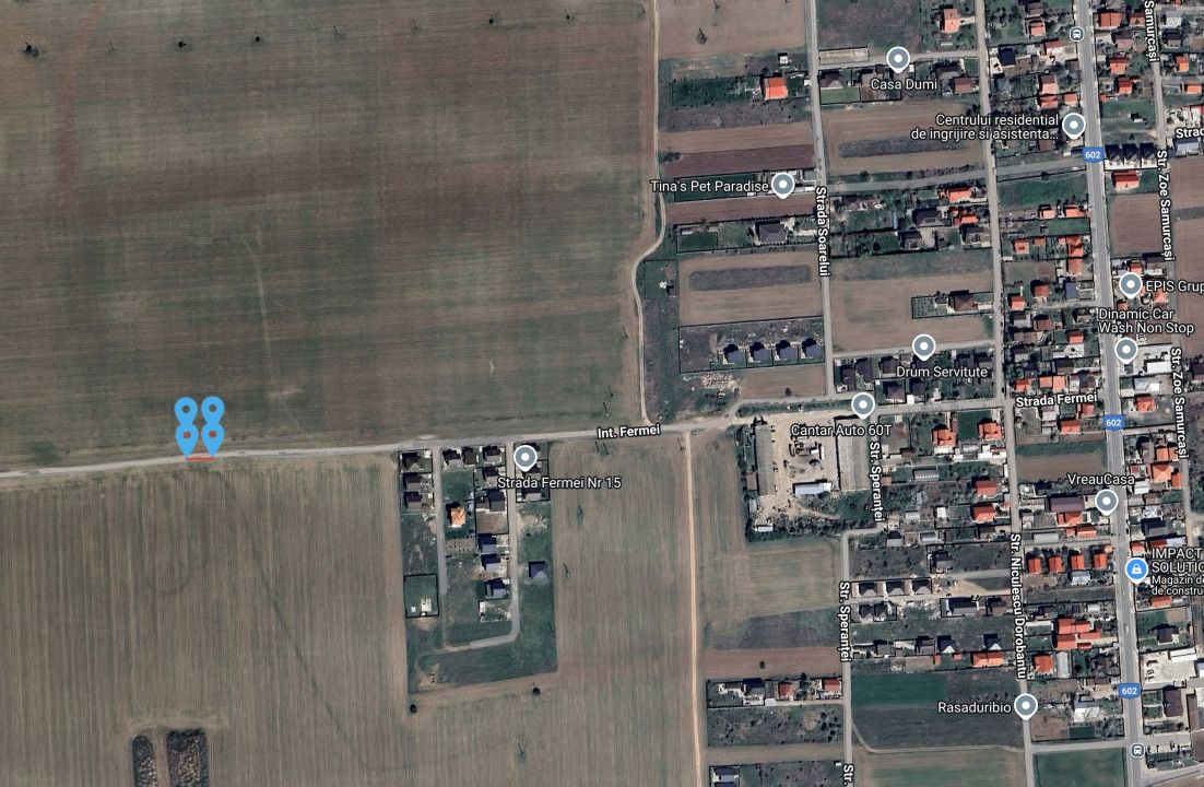 teren casa  Ciorogarla , Loturi de  casa 500 -1500mp Manastirea Samurcasi – fotografia 2 din 3