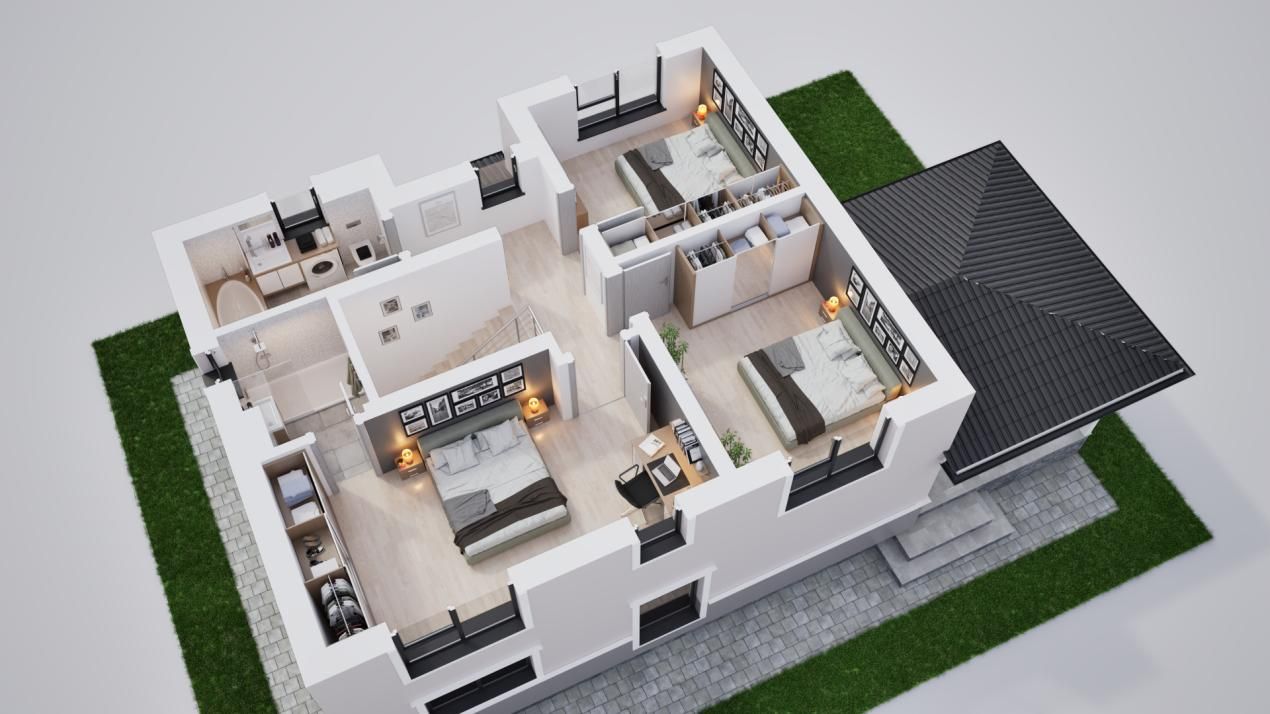 Casa individuala 5 camere in cartier nou Șură Mica – fotografia 11 din 13