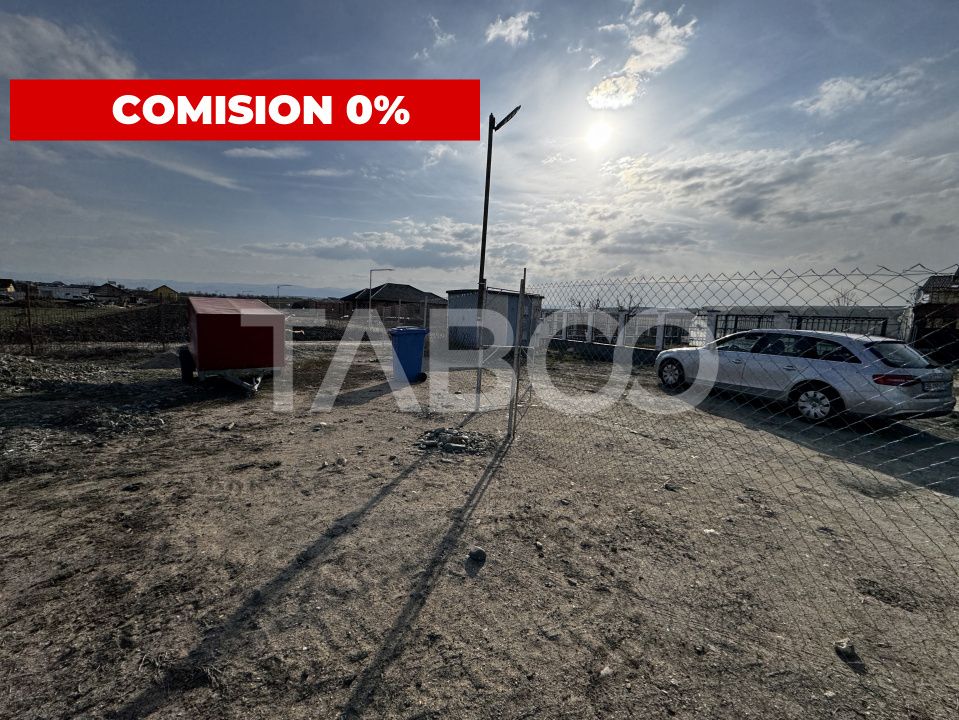 COMISION 0 % Teren intravilan 515 mp PUZ pentru casa Sura Mica Sibiu – fotografia 1 din 3