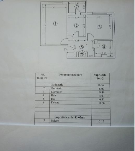 Apartament 2 camere de vânzare în Constanța – KM 4-5, renovat – fotografia 10 din 10