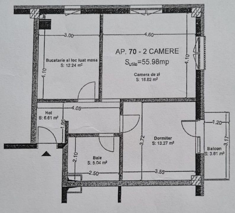 Apartament 2 camere , Floresti, zona Eroilor – fotografia 8 din 17