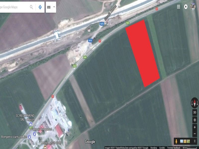 Vanzare Teren Vintu de Jos 3250 mp. DN1 intersectia Luch 2000 Sebes-Vint-Orastie – fotografia 1 din 6