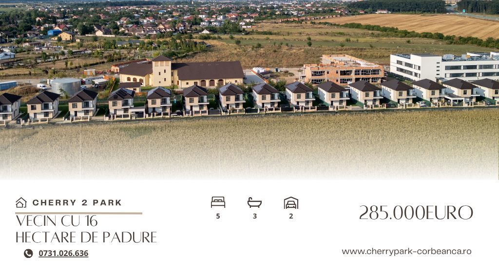 Case de vanzare - Corbeanca Complex Cherry Park 2 Faza a Doua – fotografia 1 din 44