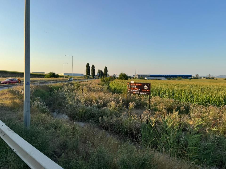 Locație sens giratoriu, deschidere E85 și Autostrada Moldovei – fotografia 1 din 9
