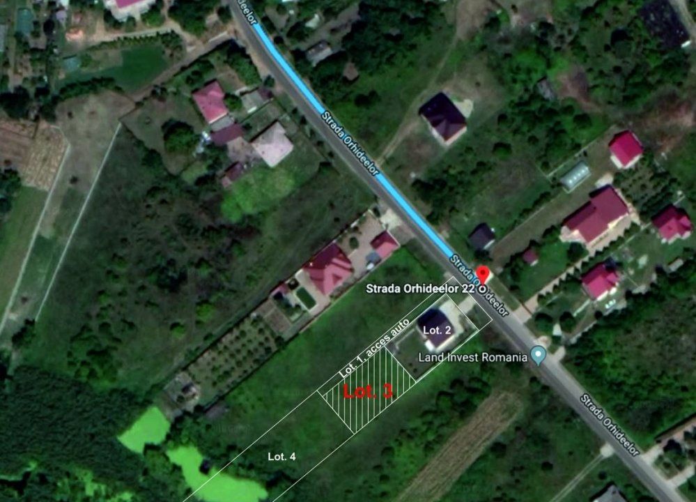 Lot de teren pentru casă în zonă de vile noi | Aproape de centrul comunei Periș – fotografia 8 din 10