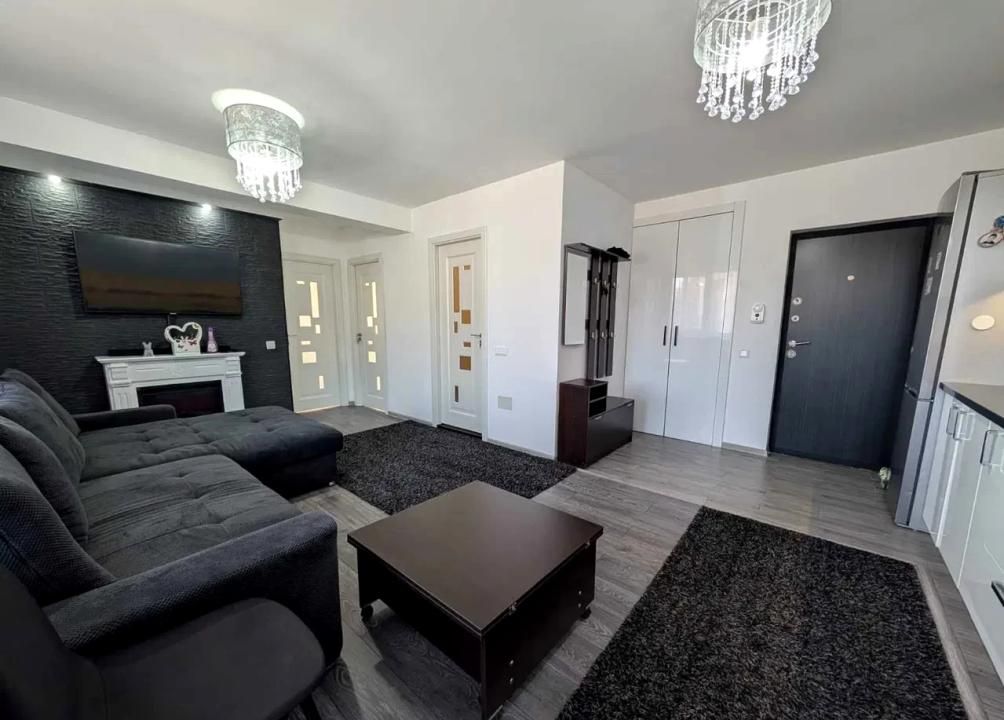 Apartament 3 camere, 58mp+2balcoane, mobilat complet, zona Stejarului! – fotografia 1 din 6
