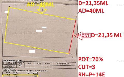 Teren 854mp-zona M2,Militari-Lacul Morii