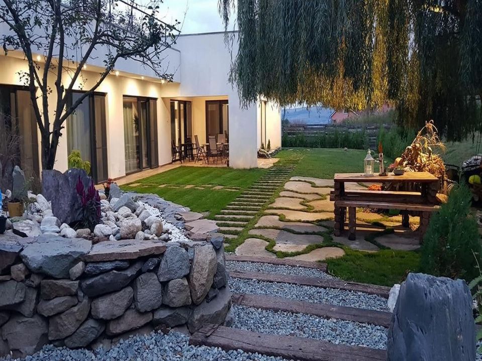 Casa Lux Mediteraniana cu 1620 mp. teren mobilata utilata CETATE cazare pensiune – fotografia 30 din 52