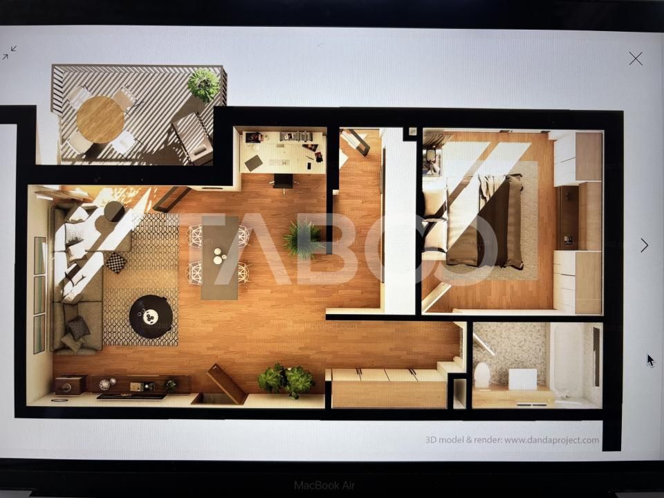 Apartament cu 2 camere modern in cartierul Intre Lacuri – fotografia 3 din 8