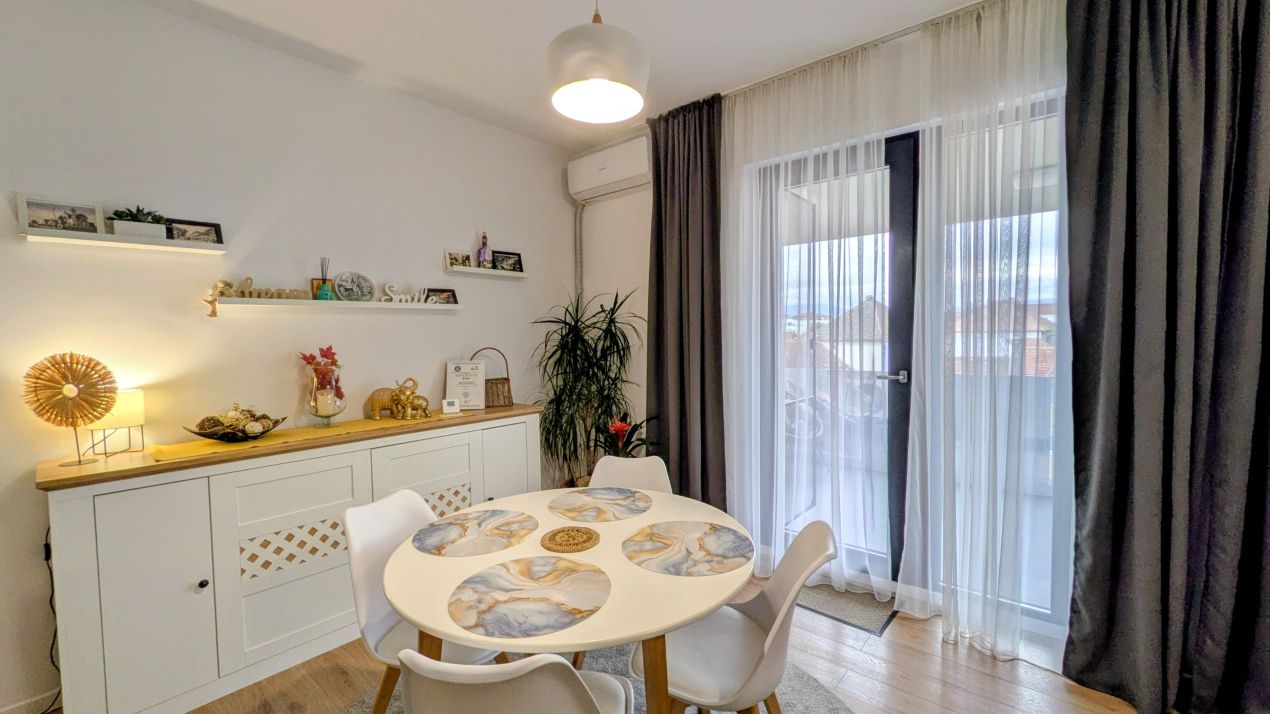 SIBIU, ZONA KOGĂLNICEANU, 55,20 mp, 2 CAMERE, LOGIE 13 MP, PARCARE SUBTERANĂ – fotografia 34 din 68