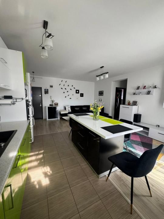 Apartament 3camere, 62mp+2balcoane, mobilat complet, zona str. Tineretului! – fotografia 2 din 13