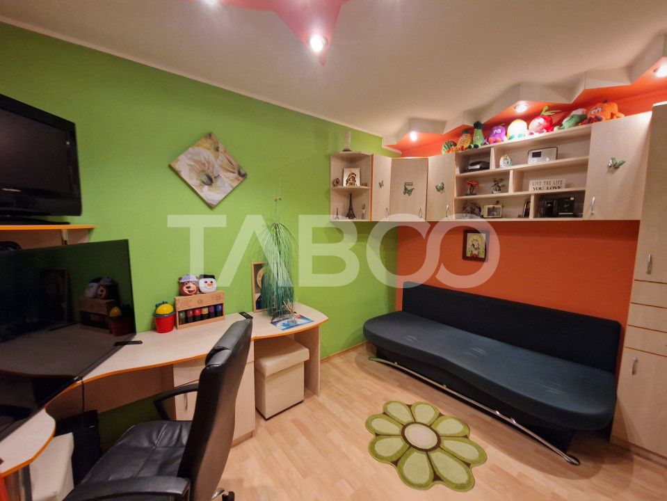 Apartament 89 mpu 4 camere 2 bai loc parcare si pivnita central Sibiu – fotografia 12 din 13