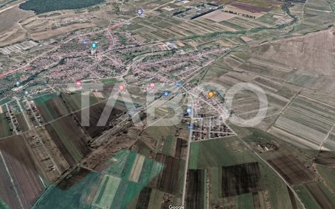 Teren de vanzare 629 mp cu autorizatie de constructie Cristian Sibiu