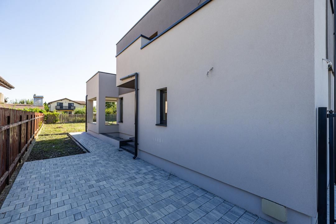 Duplex P+E în Moșnița Nouă, 3 dormitoare, 3 bai, teren 403 mp. Comision 0% – fotografia 45 din 56