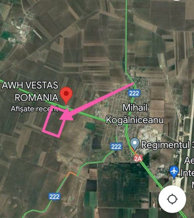Vânzare Teren 2.5 ha. Constanta aeroport Mihail Kogălniceanu – fotografia 2 din 3
