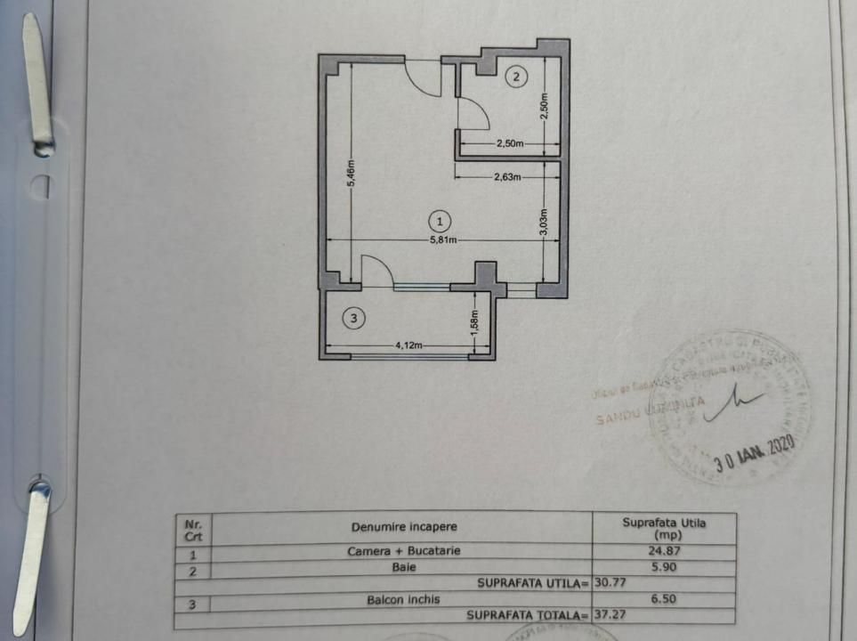 Garsonieră 37 mp, bloc 2020, loc de parcare – Str. Rezervelor 54, Chiajna – fotografia 9 din 12