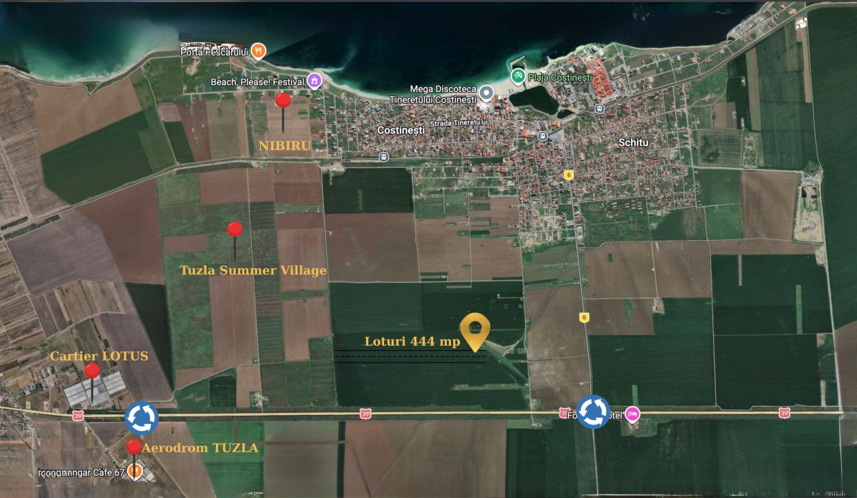 Avans 500 euro - Teren de investitie la Mare! Statiunea Costinesti 444 mp – fotografia 11 din 14