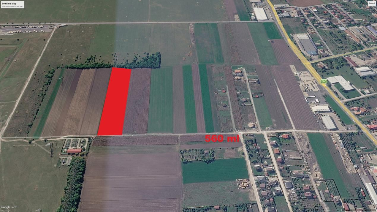 De vânzare teren intravilan 17.204 mp Stupini – zonă mixtă ZM, POT 40%, CUT 1,5 – fotografia 5 din 7