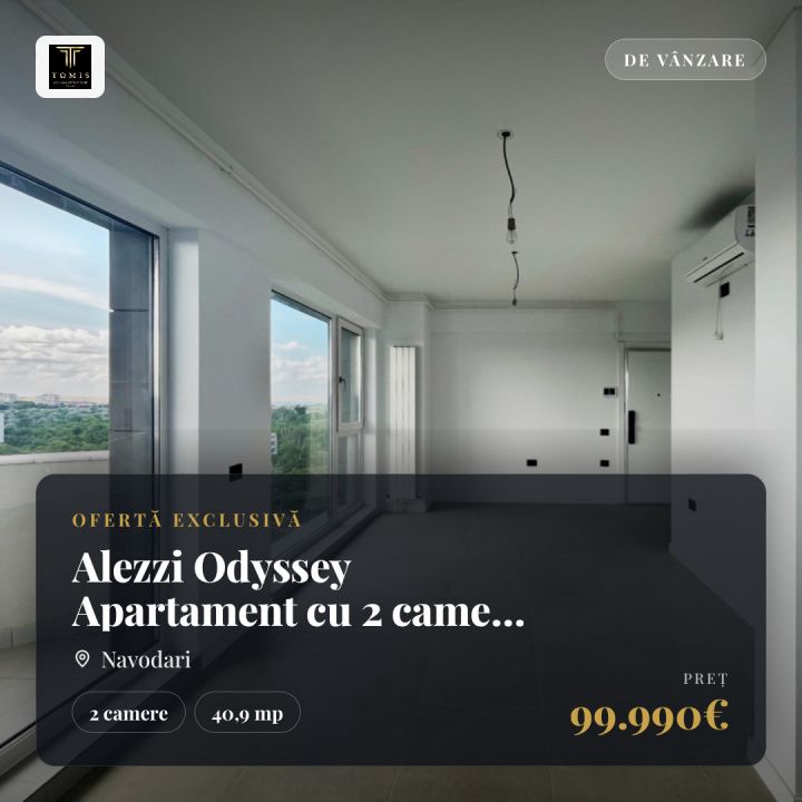 Alezzi Odyssey Apartament cu 2 camere la cheie | etaj 10 | vedere la mare si lac – fotografia 1 din 22
