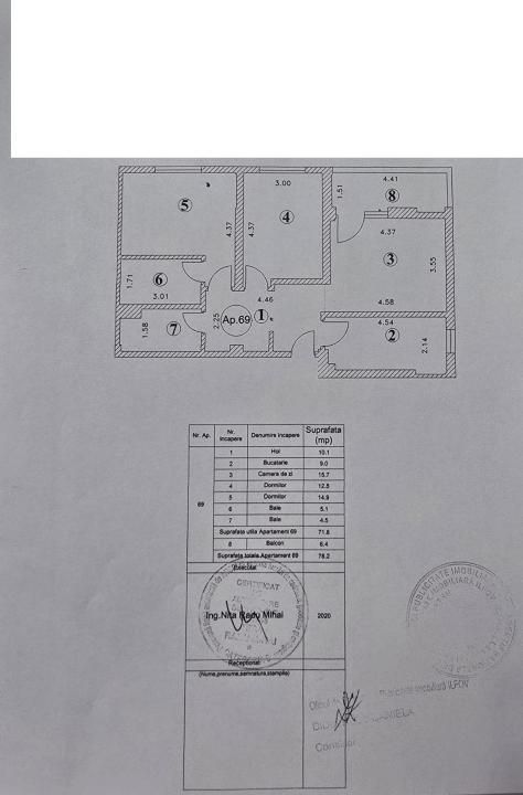 Apartament 3 camere Militari Residence - Pollux Residence – fotografia 15 din 15